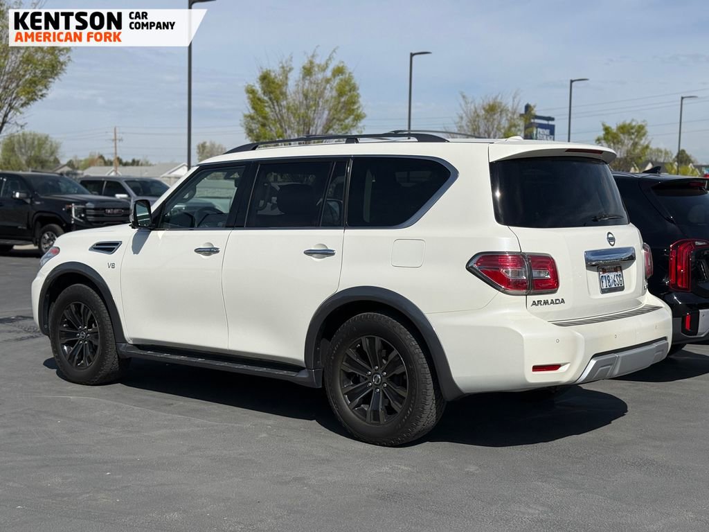 Used 2018 Nissan Armada Platinum w/ Captain Seat Package image 2