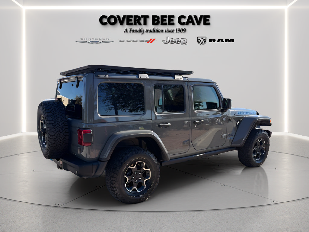 Used 2022 Jeep Wrangler Unlimited Rubicon 4xe w/ Steel Bumper Group AWD/4WD image 9