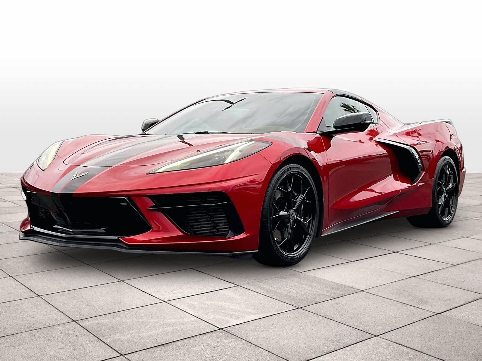 Used 2021 Chevrolet Corvette Stingray Premium Cpe w/ Z51 Performance Package RWD image 1