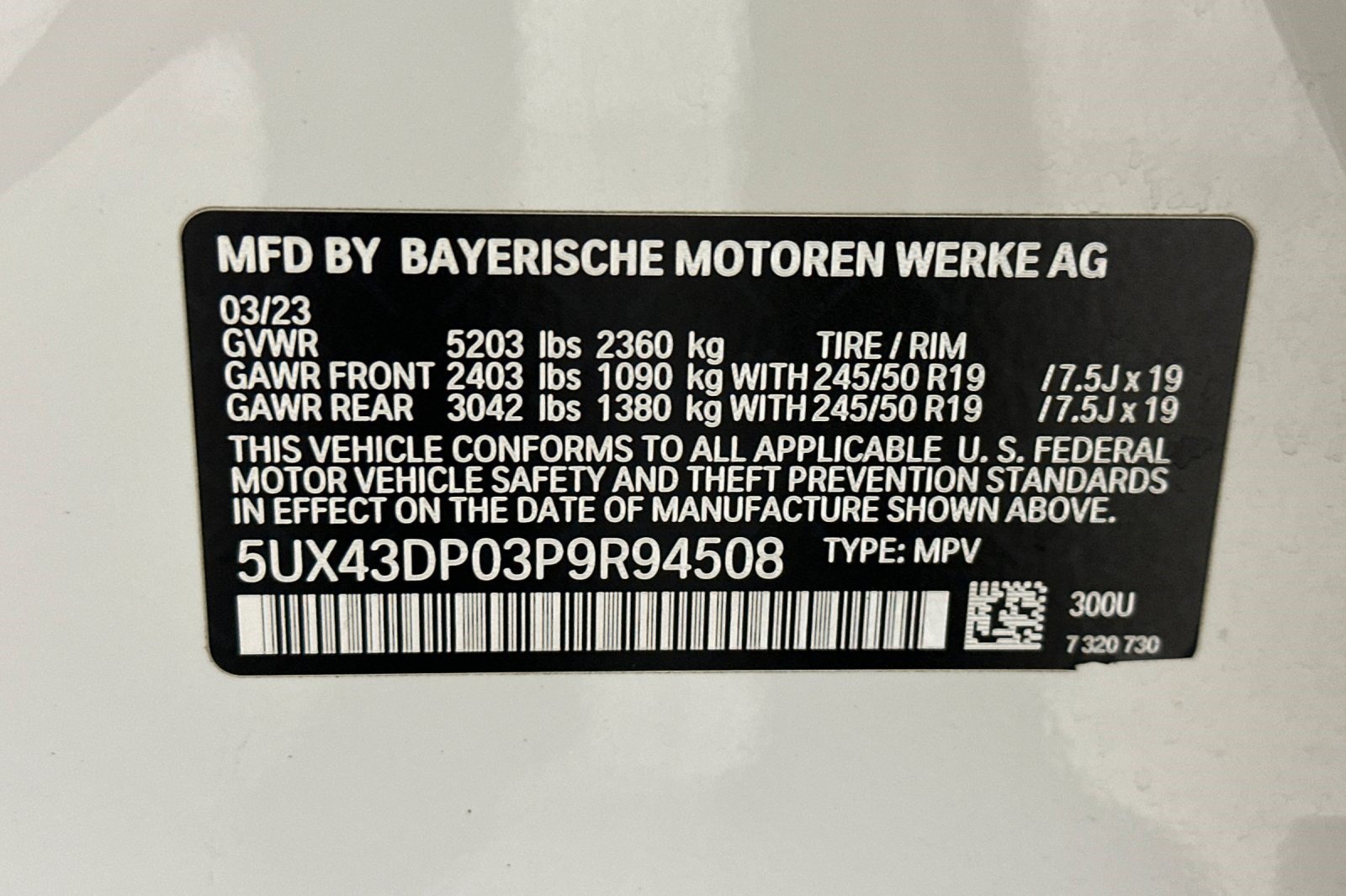 Certified 2023 BMW X3 sDrive30i w/ Premium Package RWD image 20