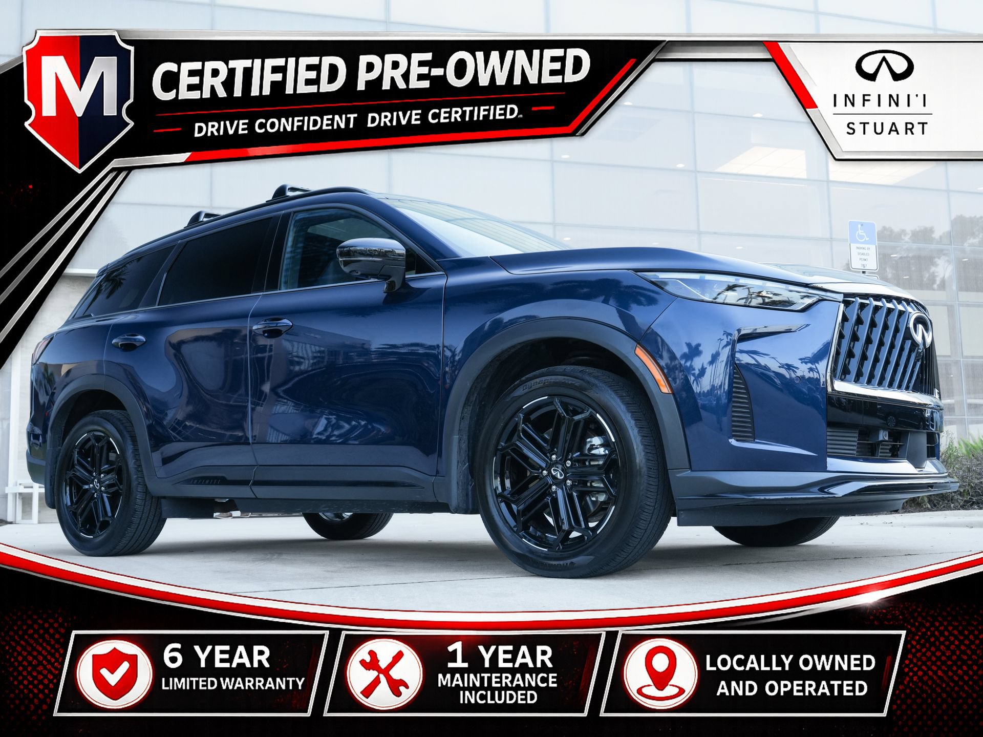 Certified 2026 INFINITI QX60 Sport w/ Dark Cargo Package AWD/4WD image 1