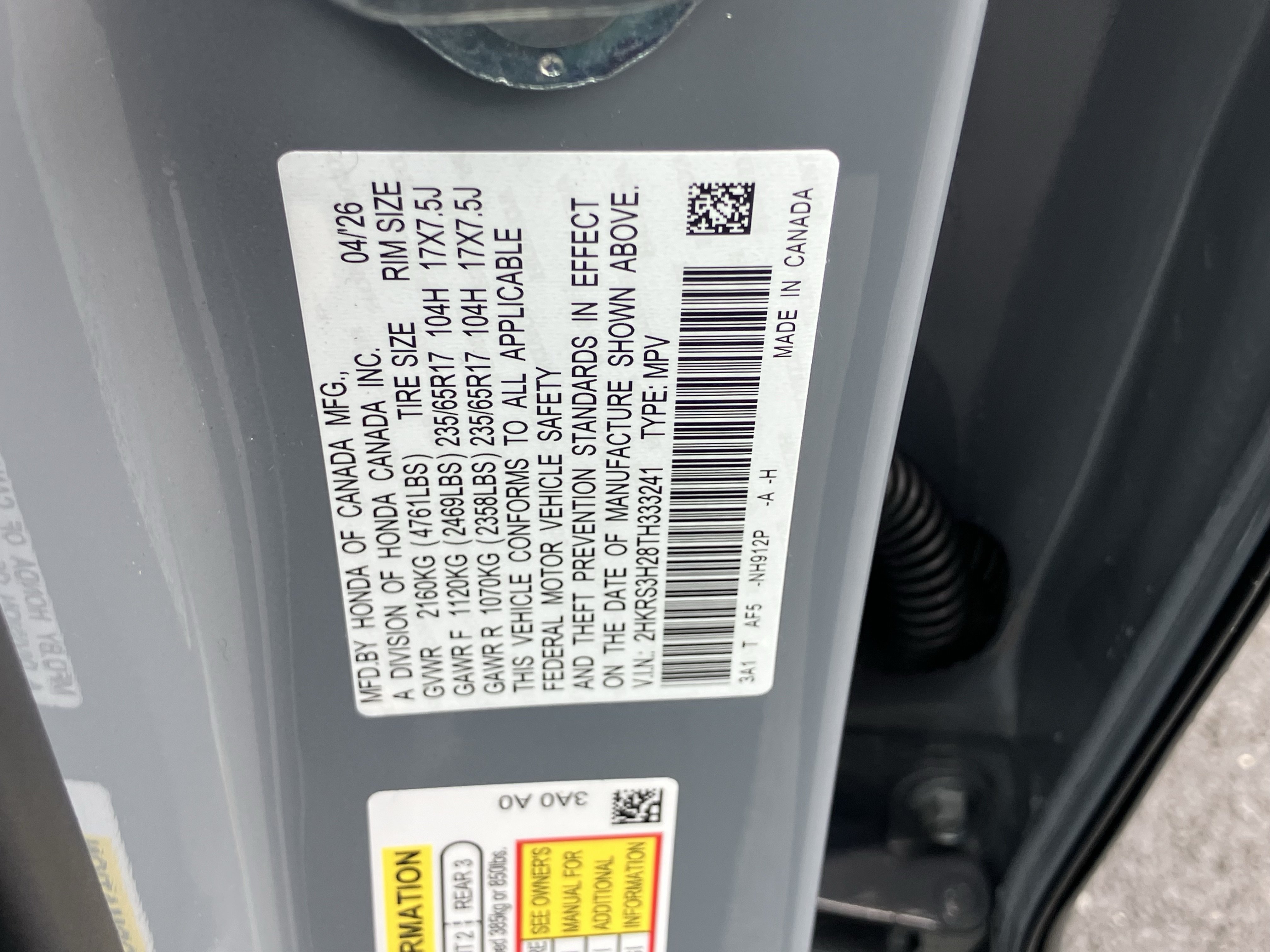 Certified 2026 Honda CR-V LX image 30