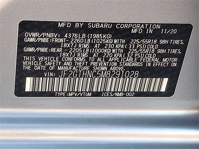 Used 2021 Subaru Crosstrek 2.5i Limited w/ Moonroof Package 2 image 26