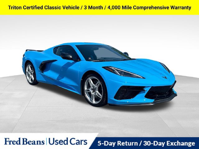 Used 2020 Chevrolet Corvette Stingray Coupe w/ Z51 Performance Package RWD image 1