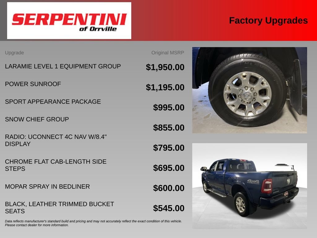Used 2021 RAM 2500 Laramie AWD/4WD image 6