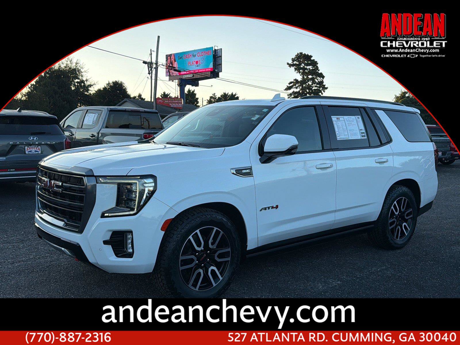 Used 2023 GMC Yukon AT4 w/ AT4 Premium Plus Package AWD/4WD image 1