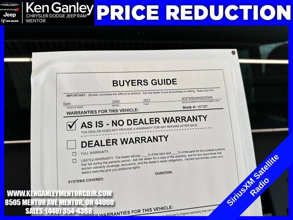 Certified 2021 RAM 2500 Power Wagon image 25