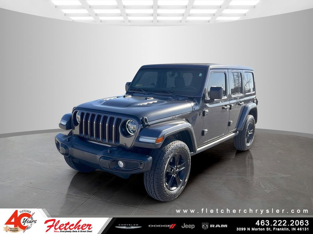 Used 2021 Jeep Wrangler Unlimited Sahara image 1