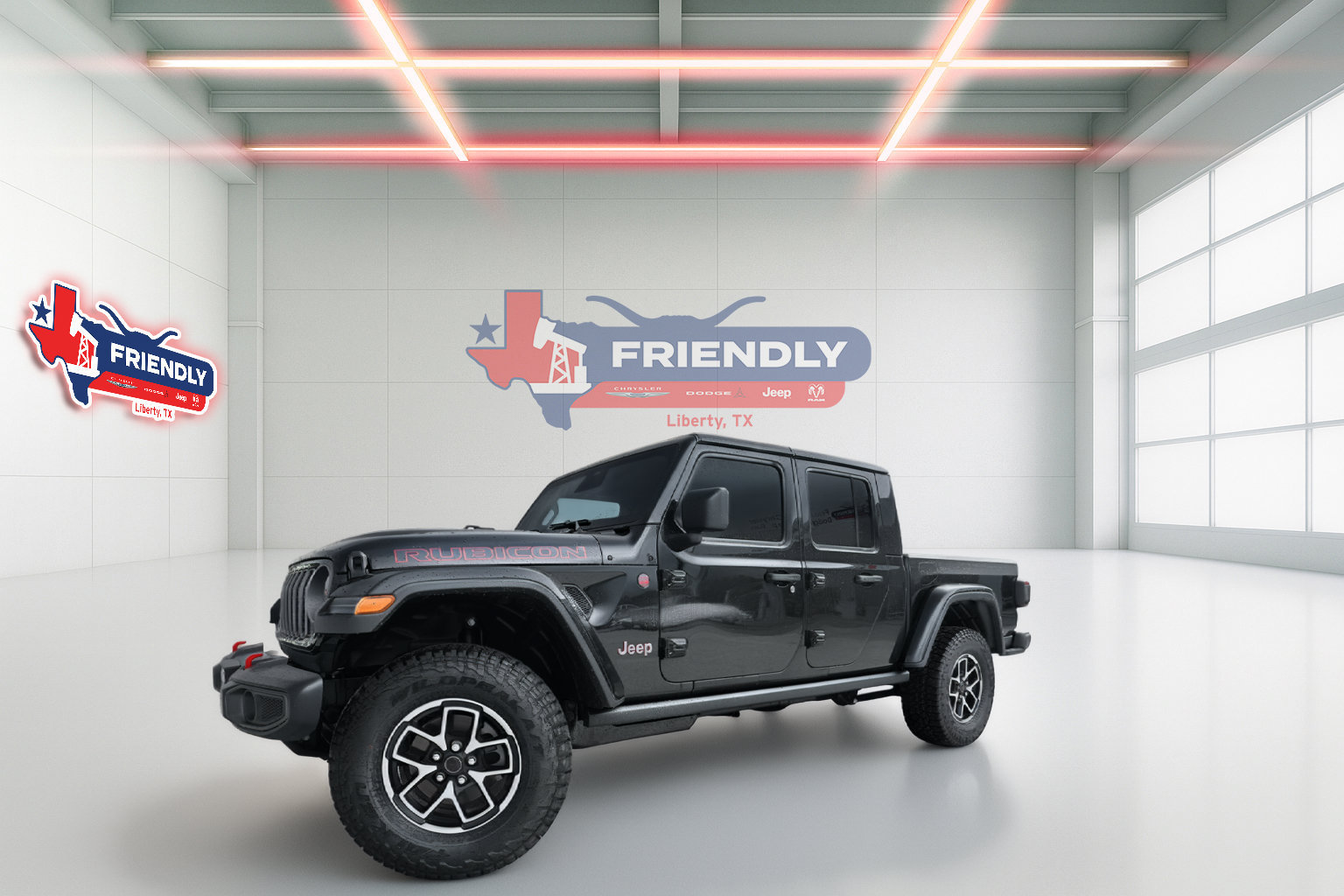 New 2026 Jeep Gladiator Rubicon w/ Steel Power Dome Hood Package AWD/4WD image 1