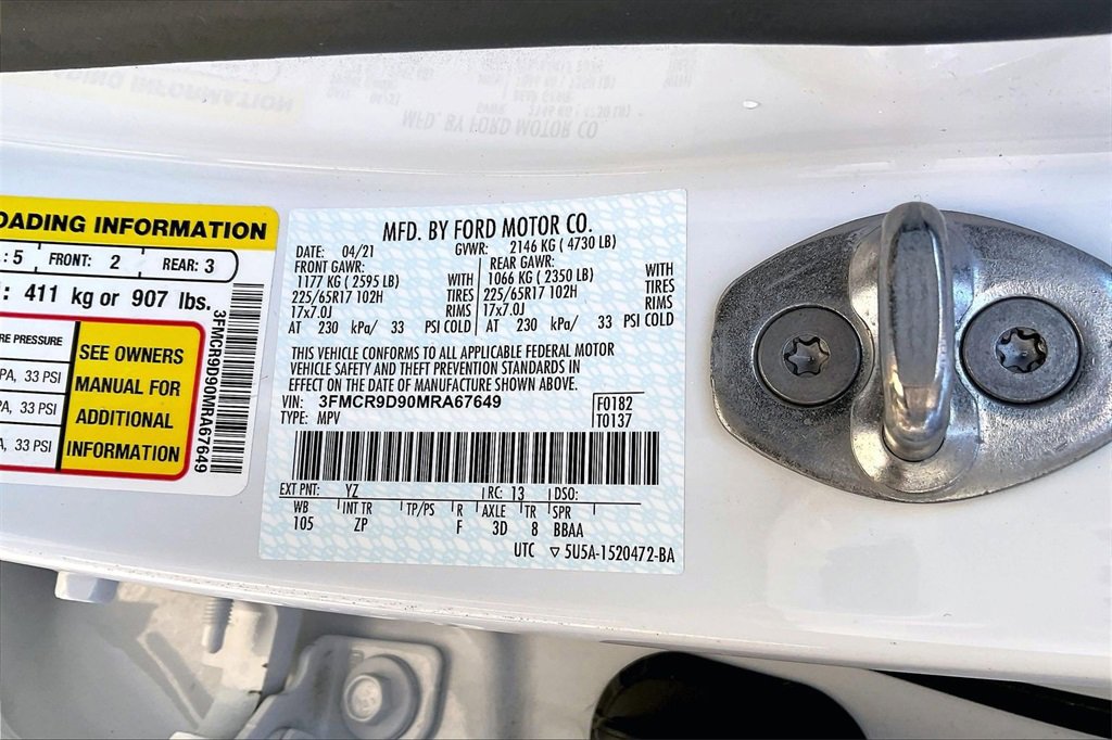 Used 2021 Ford Bronco Sport Badlands w/ Badlands Package image 18