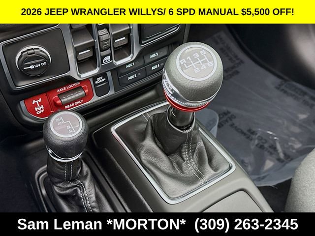 New 2026 Jeep Wrangler Unlimited Sport AWD/4WD image 16