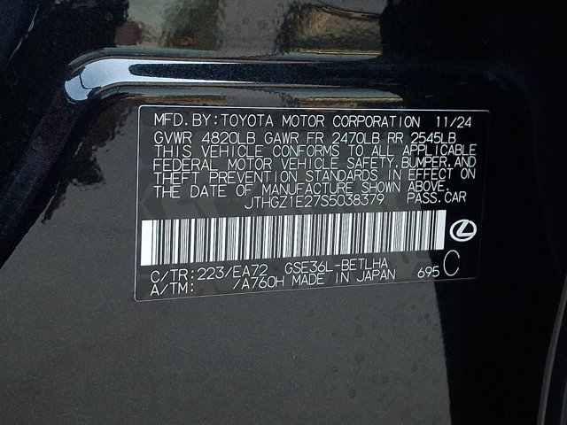 Certified 2025 Lexus IS 350 F Sport AWD/4WD image 27