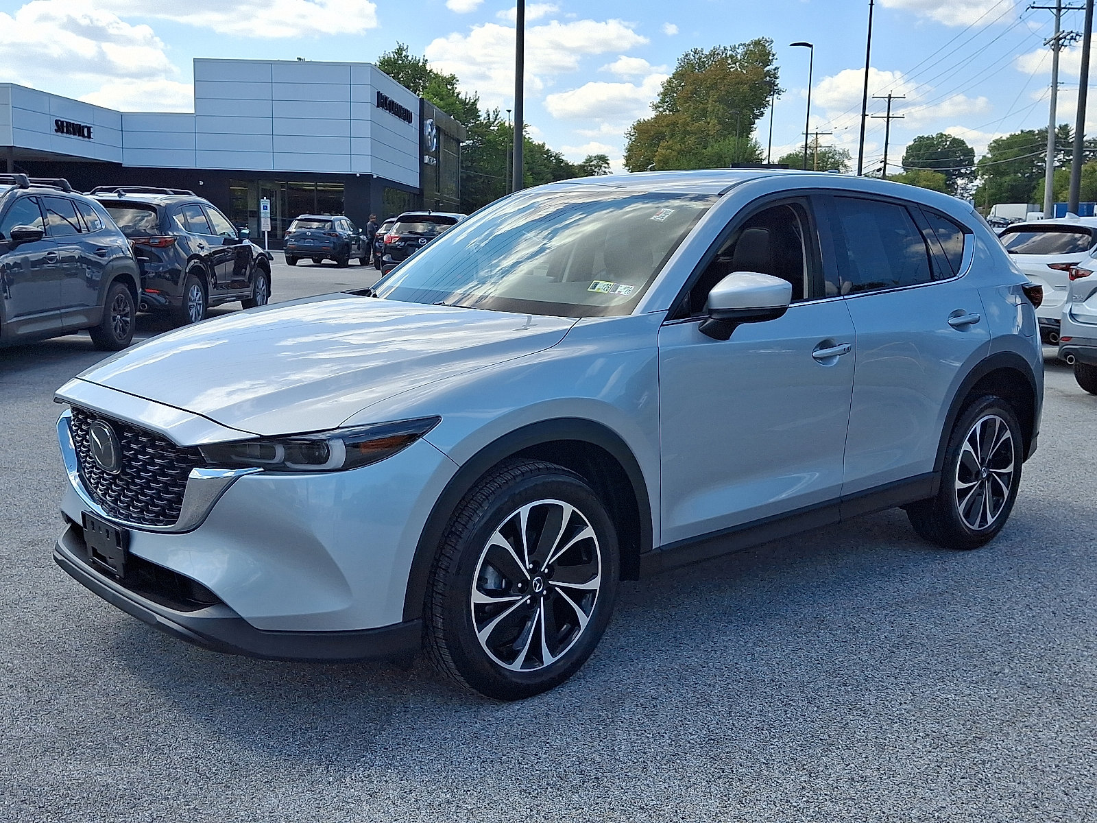 Used 2022 MAZDA CX-5 AWD 2.5 S w/ Premium Package image 3