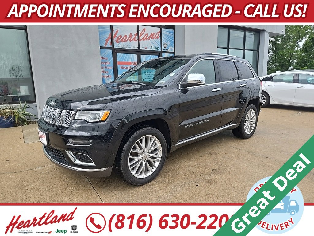 Used 2017 Jeep Grand Cherokee Summit