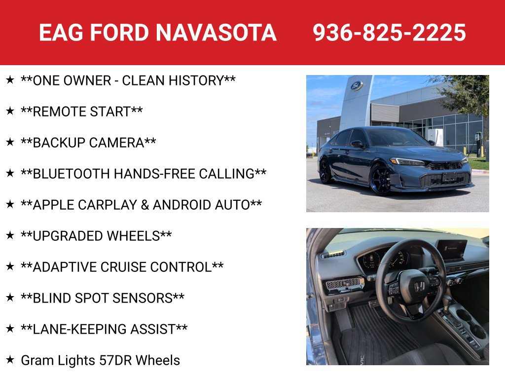 Used 2025 Honda Civic Sport image 4