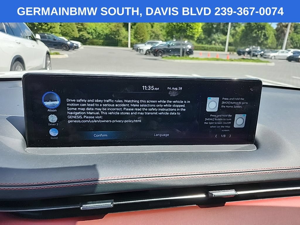 Used 2022 Genesis GV70 3.5T Sport w/ Sport Advanced Package AWD/4WD image 14
