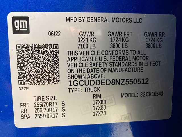 Certified 2022 Chevrolet Silverado 1500 LT AWD/4WD image 31
