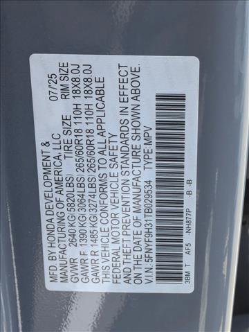 Used 2026 Honda Passport RTL image 24