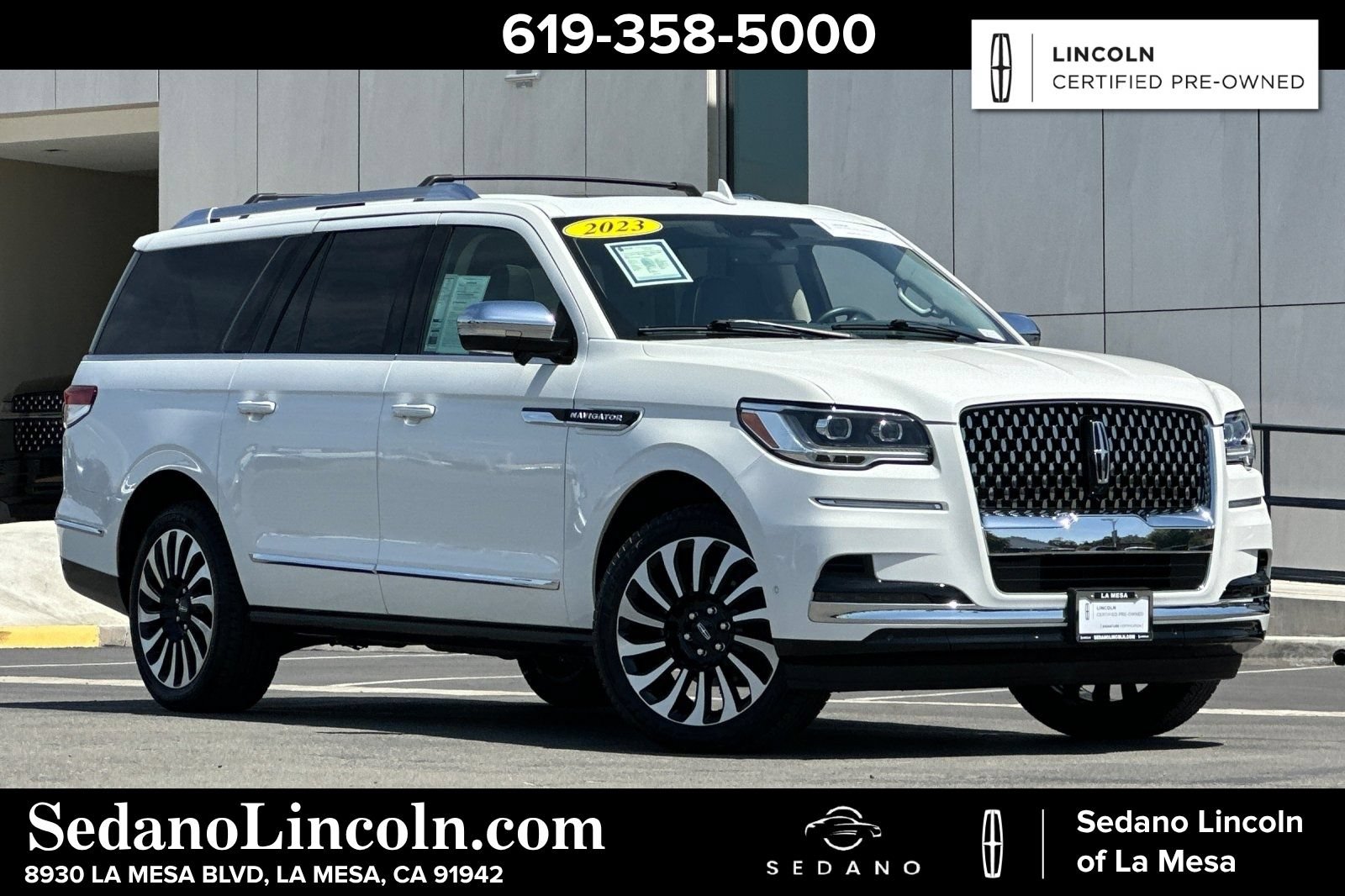 Certified 2023 Lincoln Navigator L Black Label AWD/4WD image 1
