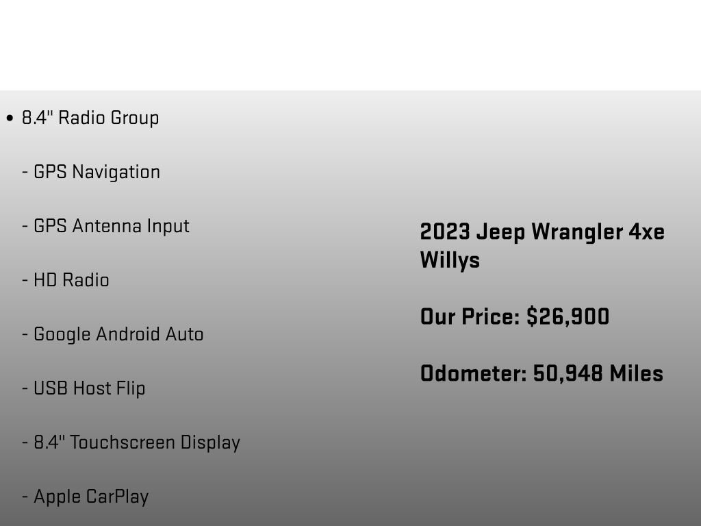 Used 2023 Jeep Wrangler Unlimited w/ Cold Weather Group image 24