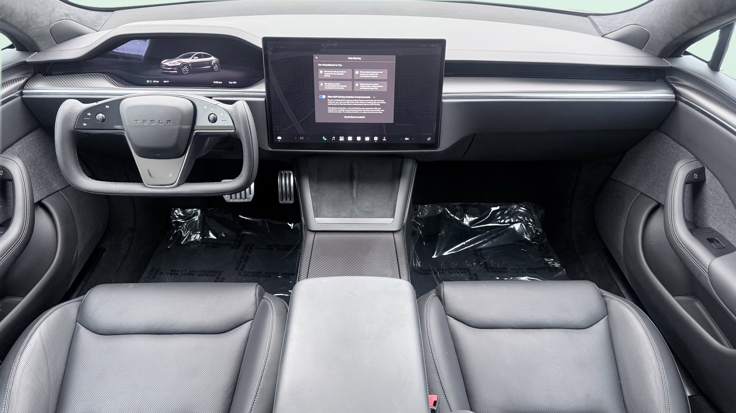 Used 2022 Tesla Model S Plaid AWD/4WD image 2