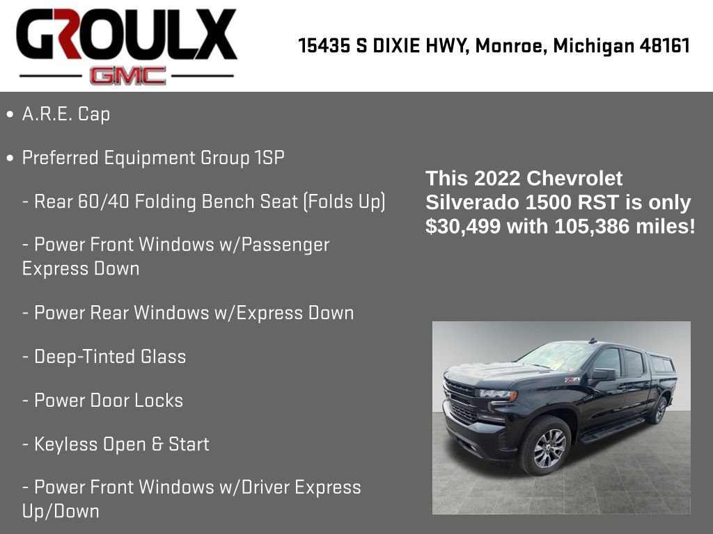 Used 2022 Chevrolet Silverado 1500 RST AWD/4WD image 8