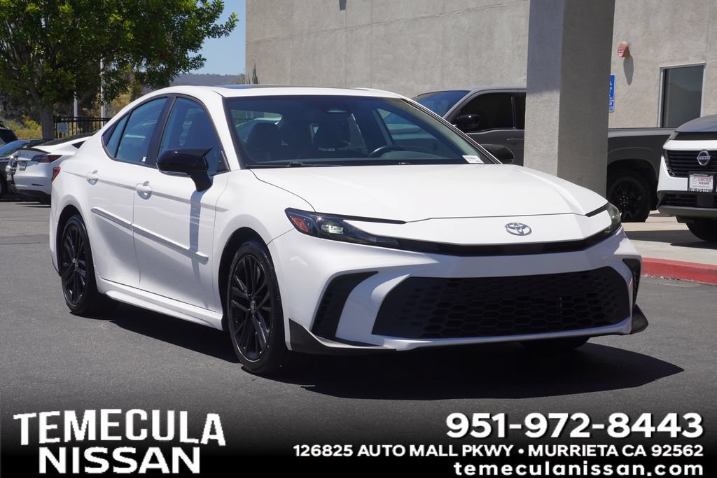 Used 2025 Toyota Camry SE w/ Multimedia Upgrade Package FWD image 1