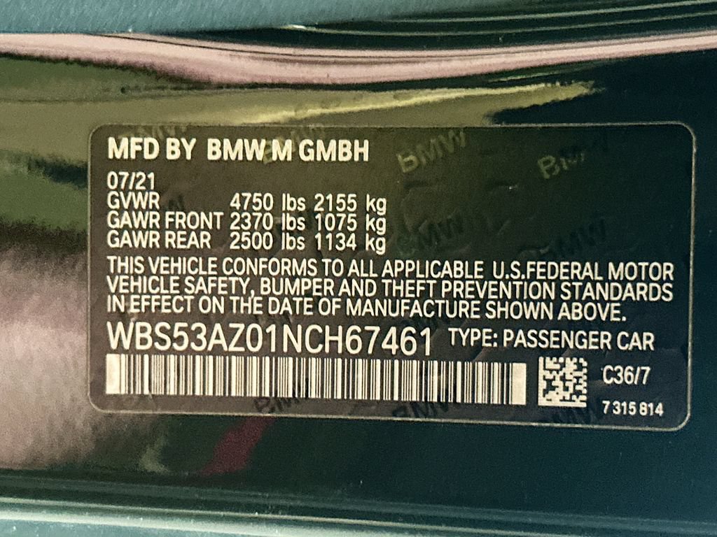 Used 2022 BMW M4 Coupe w/ Executive Package RWD image 33