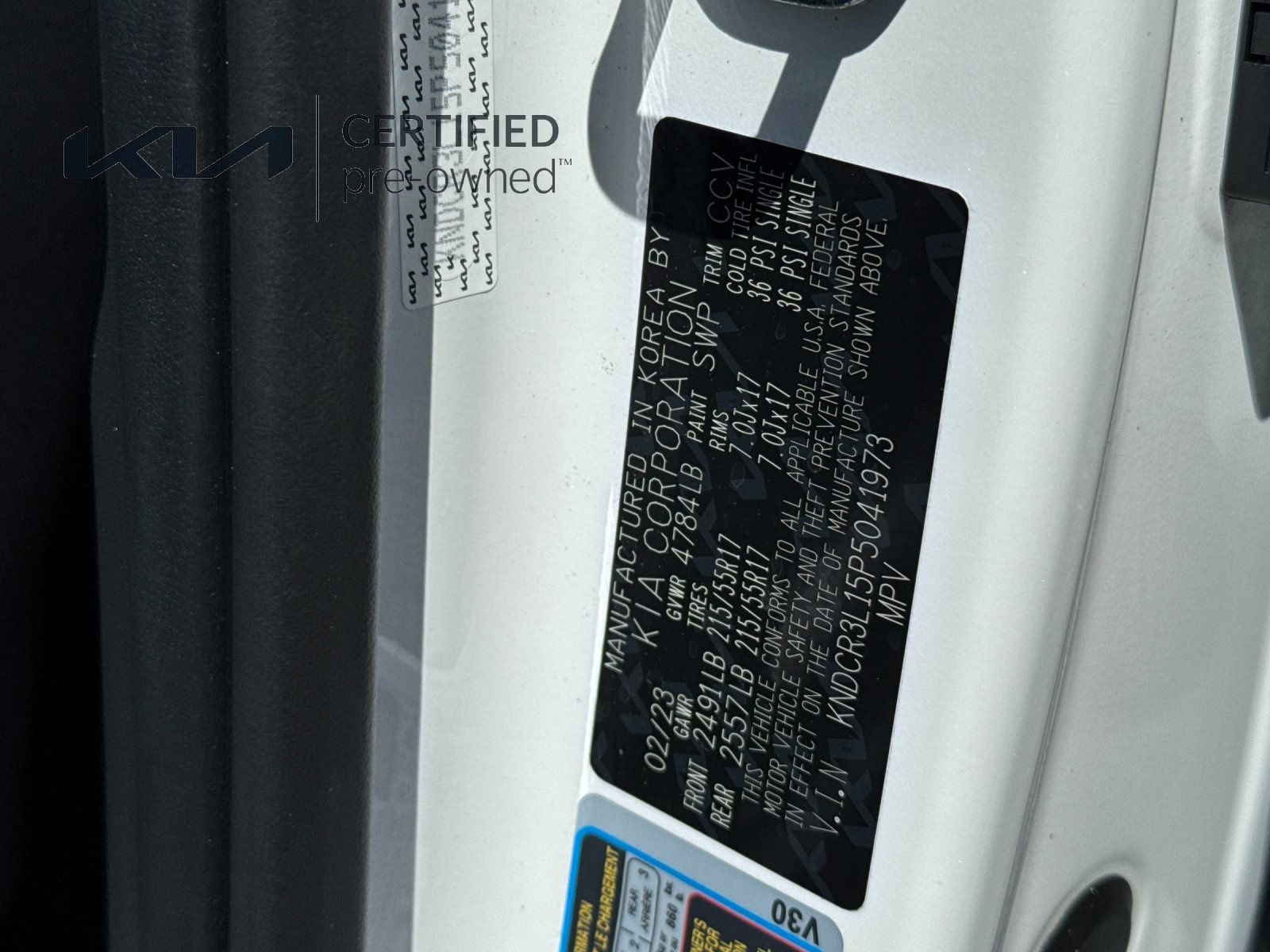 Certified 2023 Kia Niro Wind FWD image 29