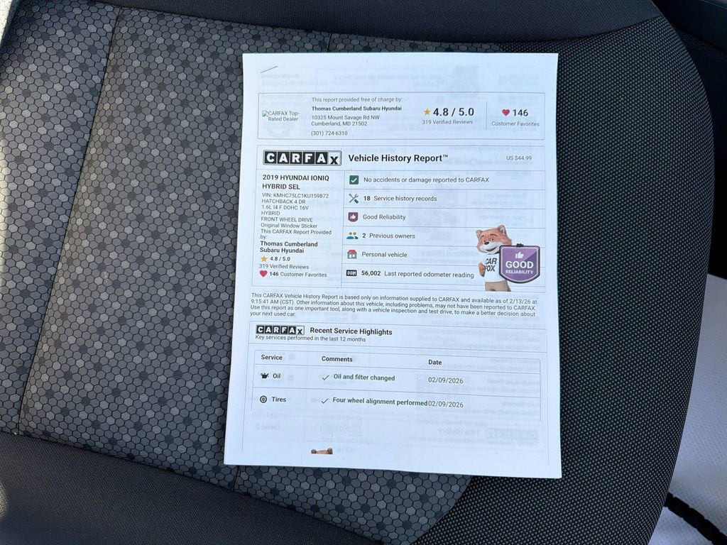 Used 2019 Hyundai Ioniq SEL image 42