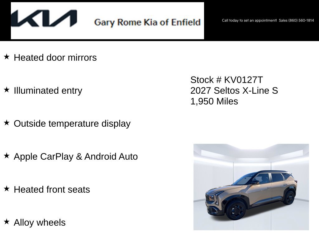 Certified 2027 Kia Seltos X-Line S AWD/4WD image 27