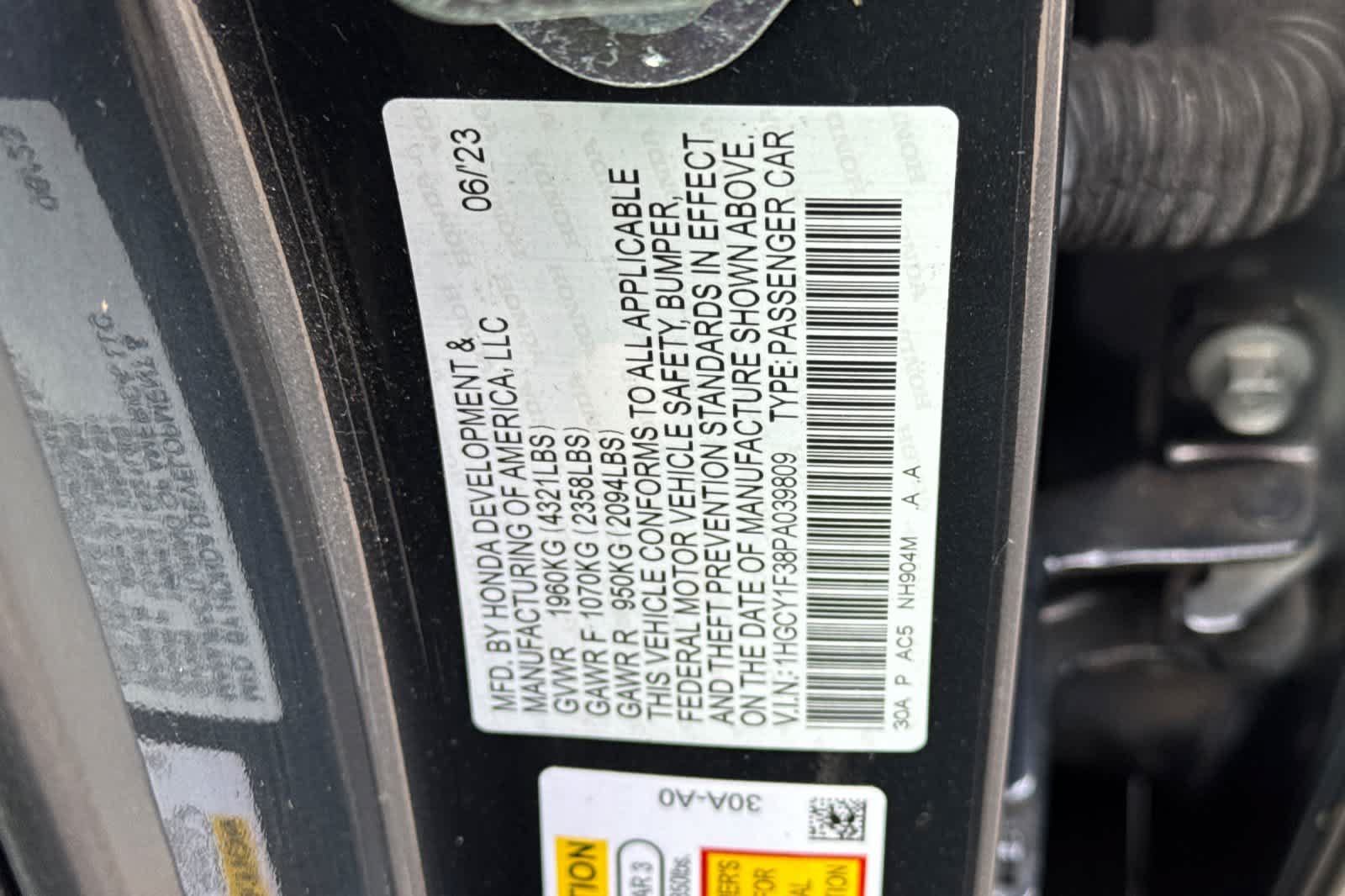 Used 2023 Honda Accord EX image 26