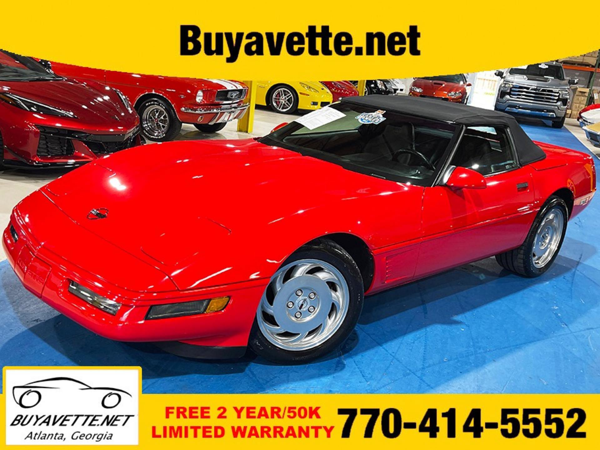 Used 1996 Chevrolet Corvette Convertible