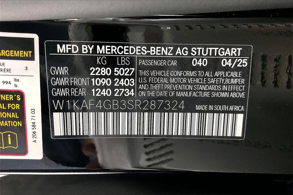 Used 2025 Mercedes-Benz C 300 Sedan image 33