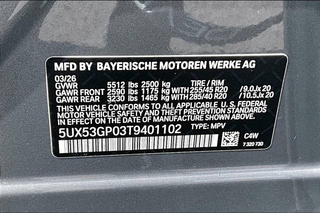 New 2026 BMW X3 xDrive30i w/ Premium Package AWD/4WD image 13