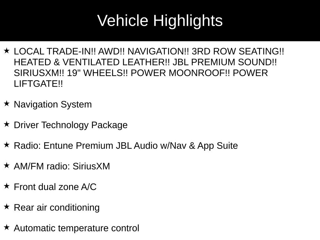Used 2014 Toyota Highlander Limited w/ Driver Technology Package AWD/4WD image 7