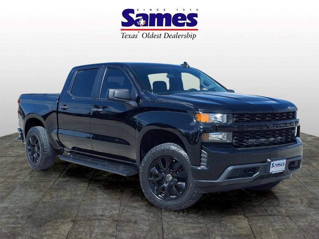 Used 2022 Chevrolet Silverado 1500 Custom RWD image 1
