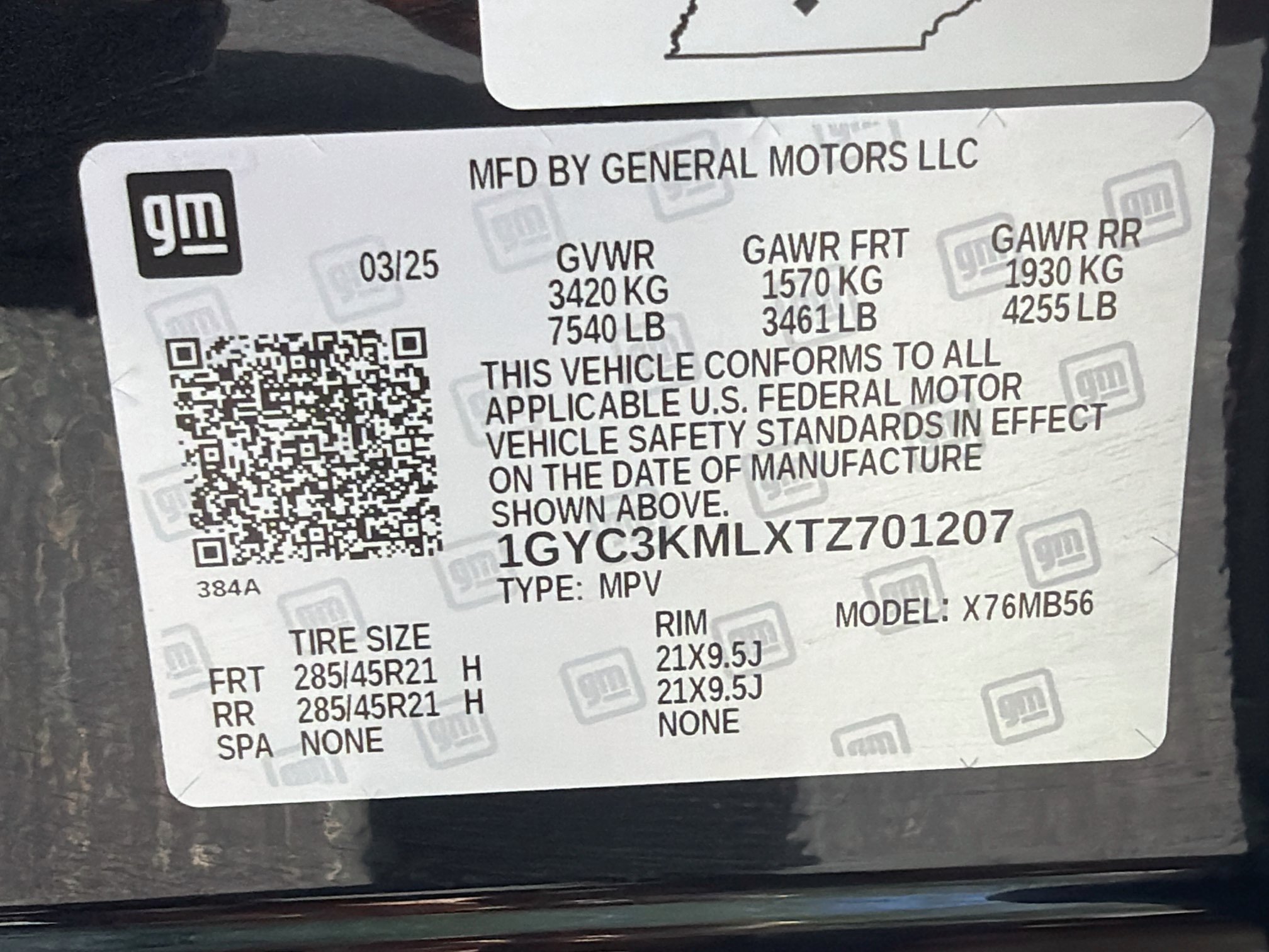 Certified 2026 Cadillac Vistiq Luxury AWD/4WD image 35