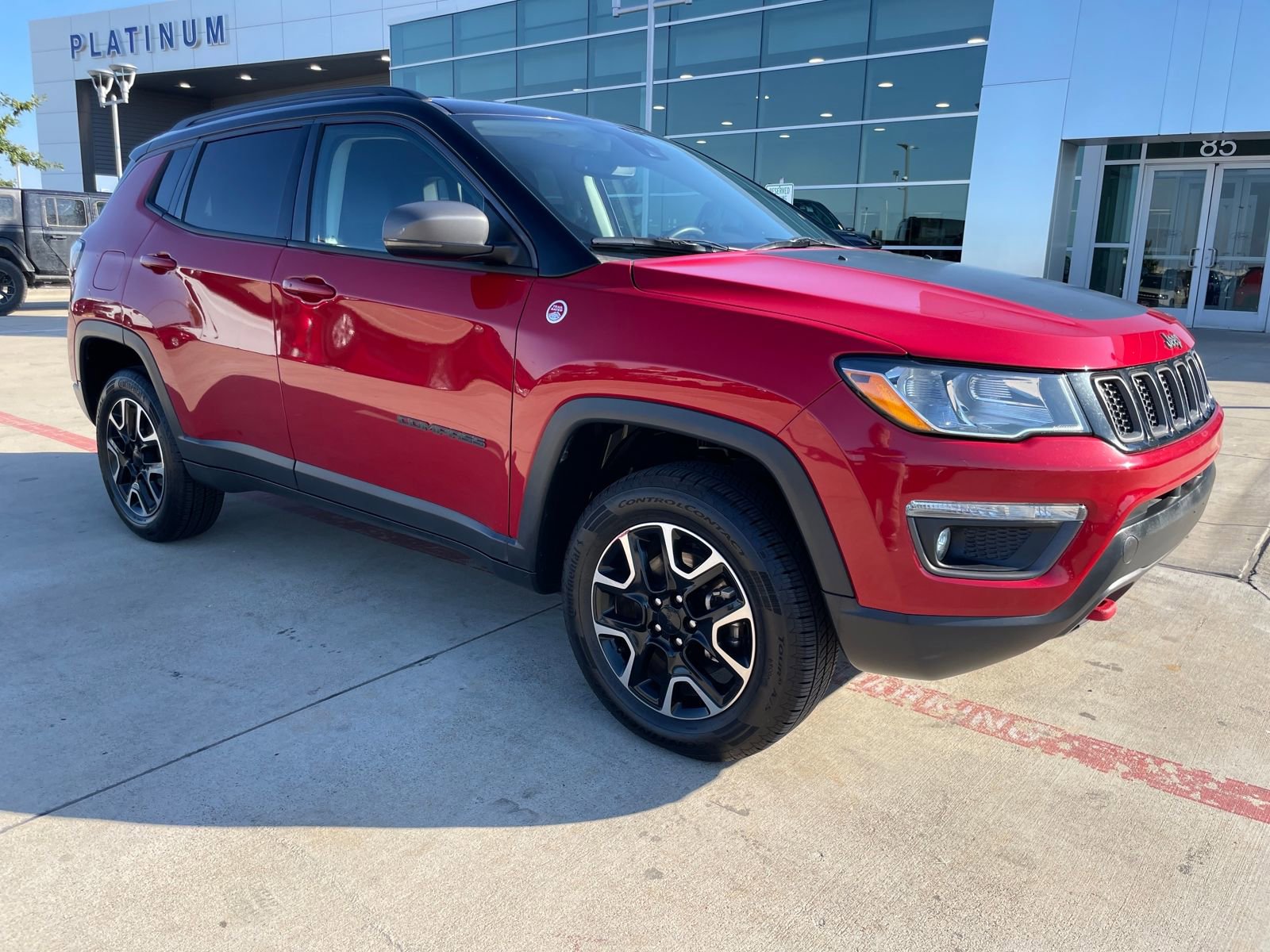 Used 2021 Jeep Compass Trailhawk image 7