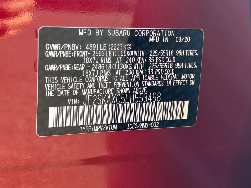 Used 2020 Subaru Forester Touring w/ Popular Package #2 AWD/4WD image 22