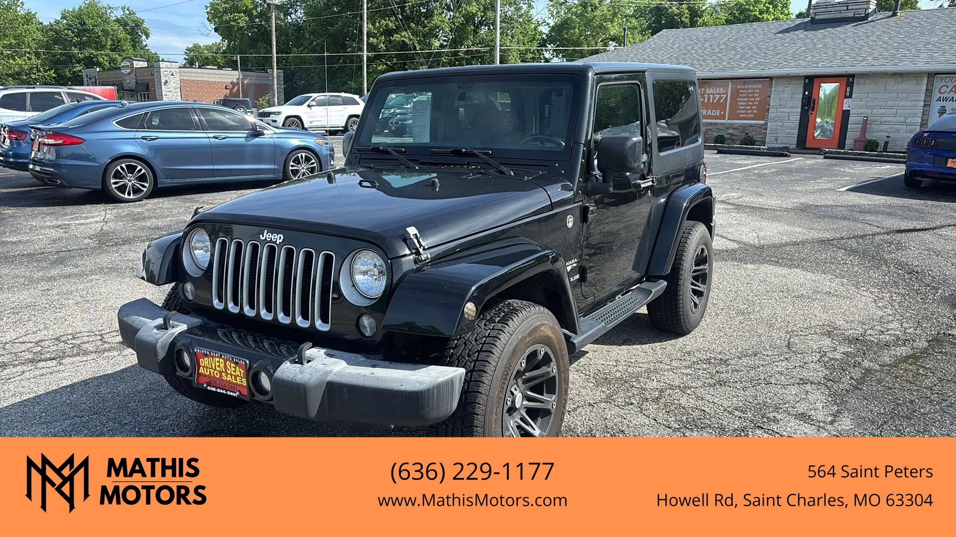 Used 2016 Jeep Wrangler Sahara w/ Connectivity Group
