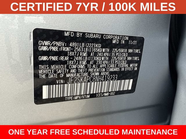 Used 2022 Subaru Forester Limited AWD/4WD image 30