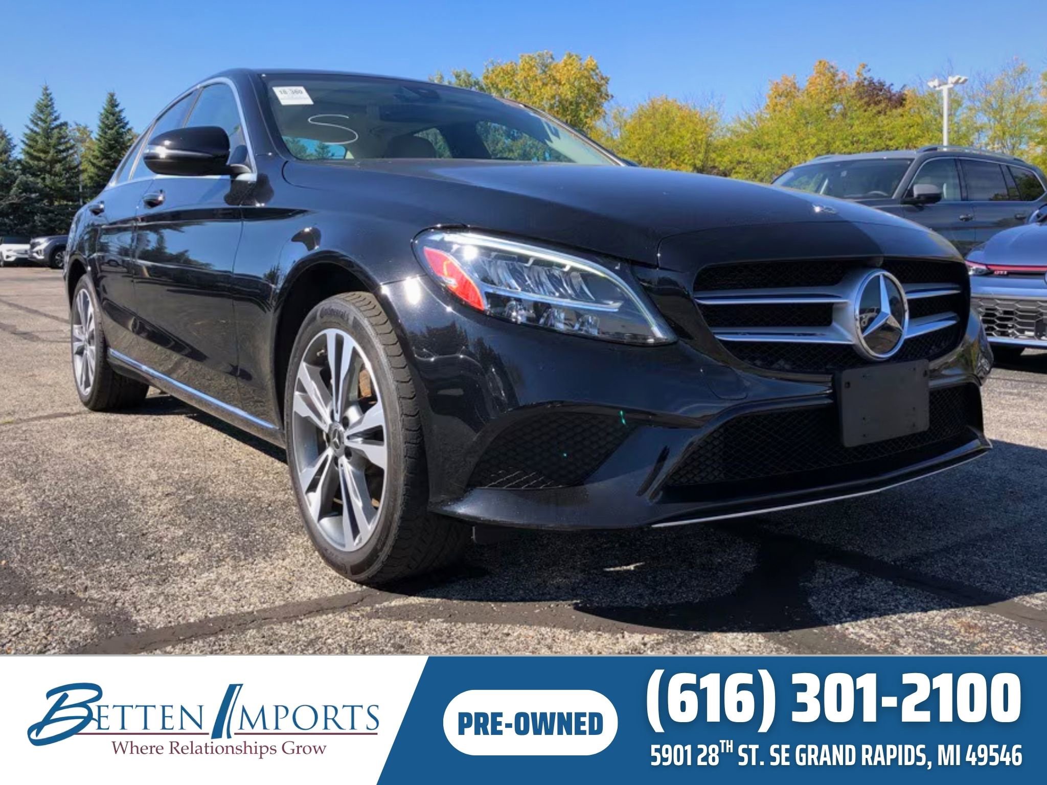 Used 2021 Mercedes-Benz C 300 4MATIC Sedan w/ Premium Package