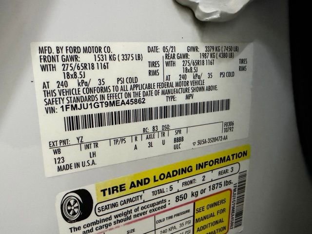 Used 2021 Ford Expedition XL AWD/4WD image 54