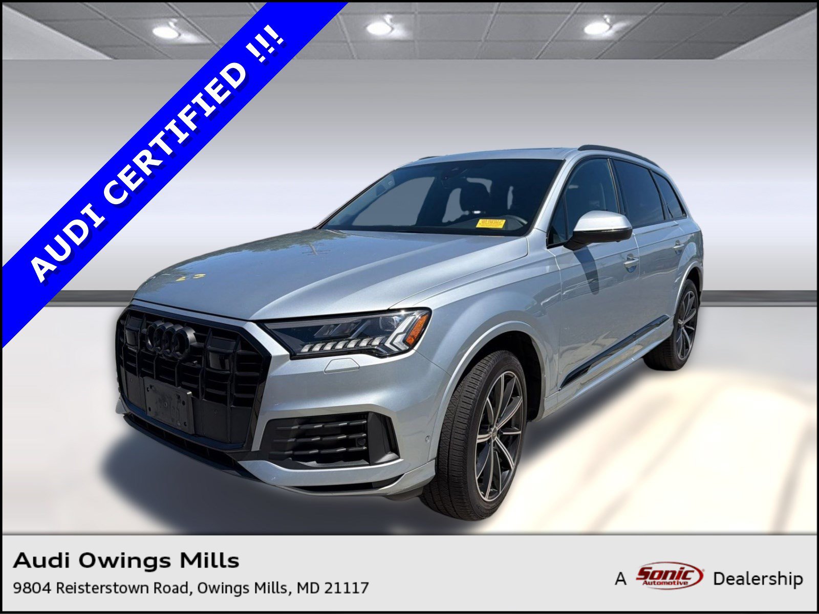 Certified 2023 Audi Q7 3.0T Premium Plus w/ Premium Plus Package