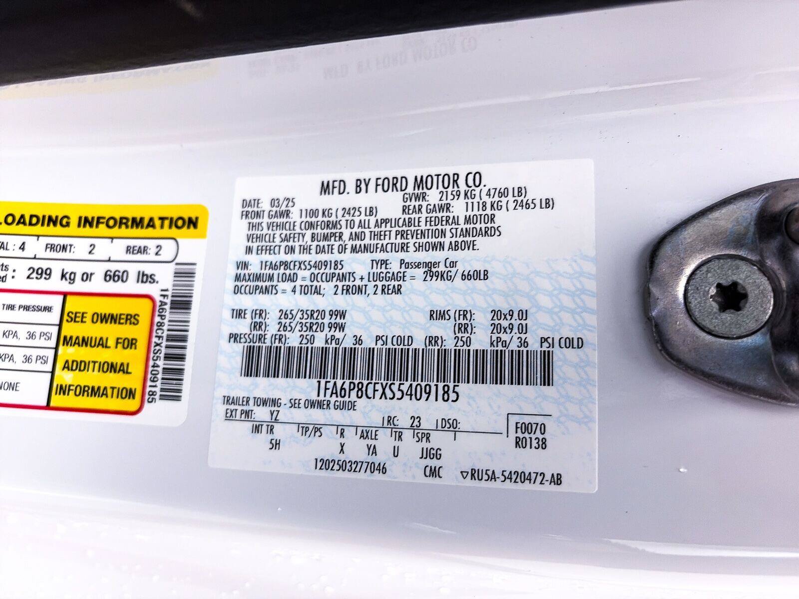 Used 2025 Ford Mustang GT Premium RWD image 39