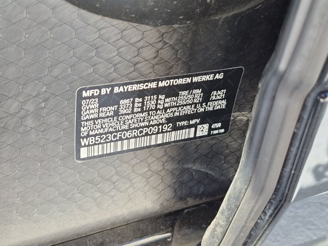 Certified 2024 BMW iX xDrive50 w/ Sport Package AWD/4WD image 15