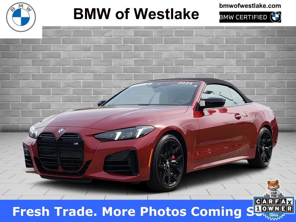 Certified 2025 BMW 440i xDrive Convertible w/ Premium Package image 1