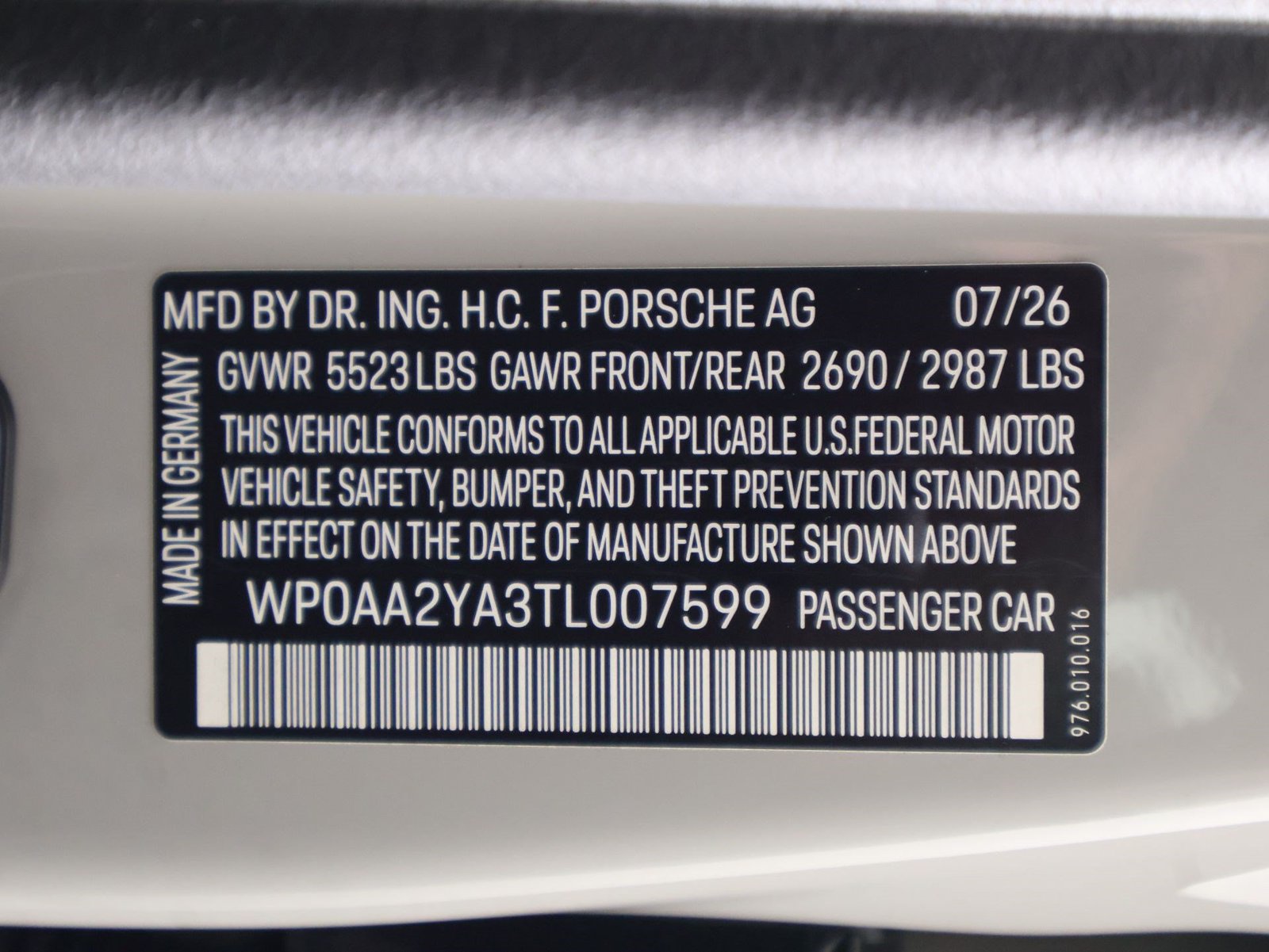 New 2026 Porsche Panamera RWD image 24