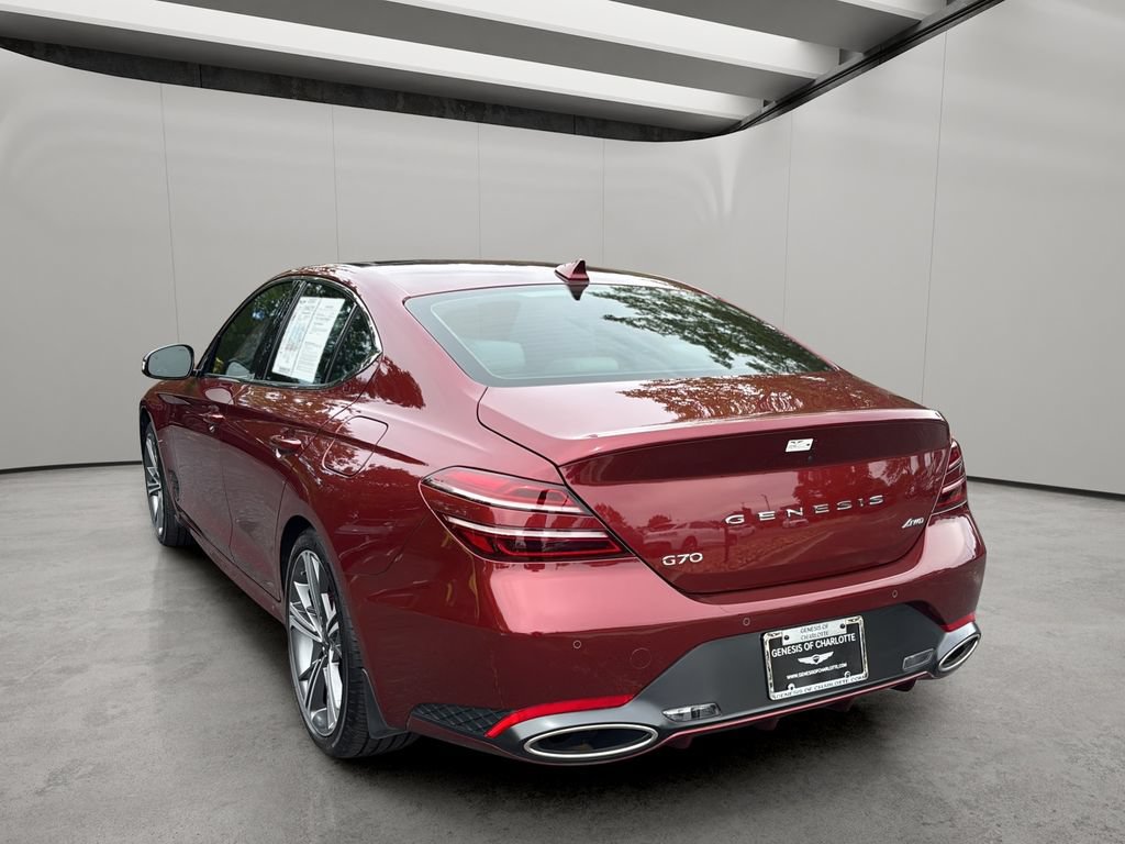 Certified 2025 Genesis G70 2.5T w/ Sport Prestige Package AWD/4WD image 3